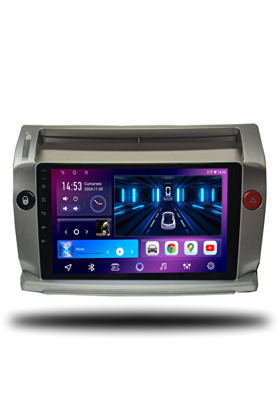 SNOOPER CAROS Citroen C4 2005-2010 Uyumlu Android Multimedya 4GB RAM 32GB