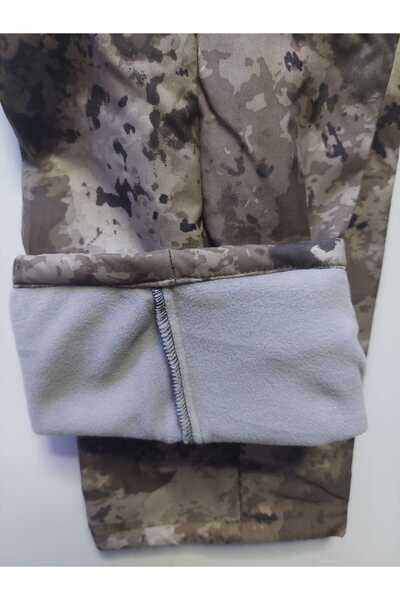 BeyzDenim ΧΕΙΜΕΡΙΝΟ ΘΕΡΜΙΚΟ FLEECE TACTICAL CAMOUFLAGE ΑΔΙΑΒΡΟΧΟ ΠΑΝΤΕΛΟΝΙ