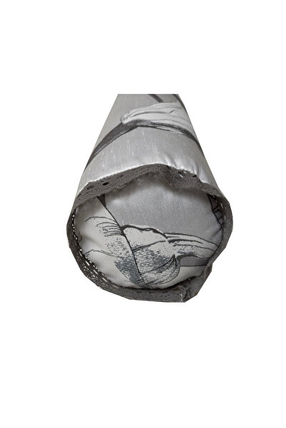 YASTIKMİNDER ŞANTUK TAFTA DANTEL AKSESUARLI 13X46 CM SİLİNDİR SOSİS YASTIK