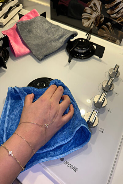 CLEAN HOUSE (3 bucăți) cârpă magică pentru curățarea hotălor de bucătărie înc...