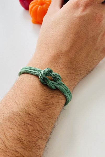 Tupek Store Sailor's Knot Green Rope Stylish Design