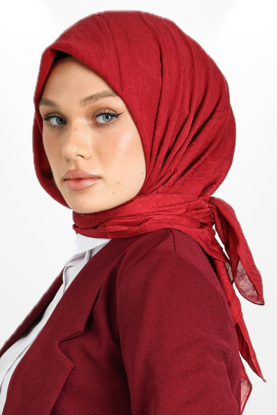 hijabchi Bamboo Crotch Scarf - Red