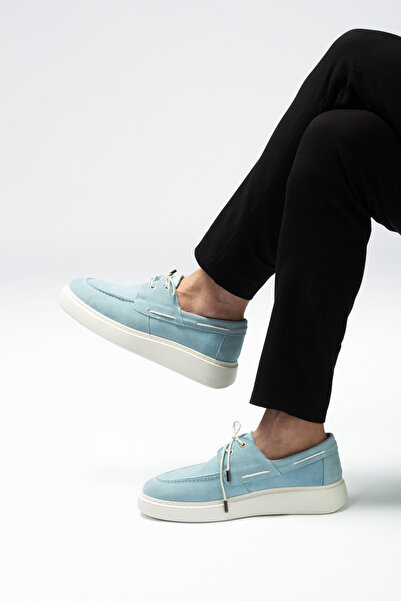 FRANCO GABBANİ FRG1001-1 حذاء كاجوال للرجال مصنوع من جلد العجل الأصلي بنسبة 100%