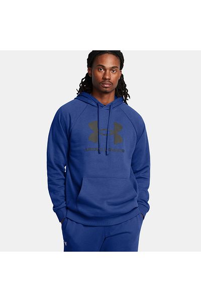 Under Armour Ανδρικό μπλε casual φούτερ Rival Fleece Hd Logo