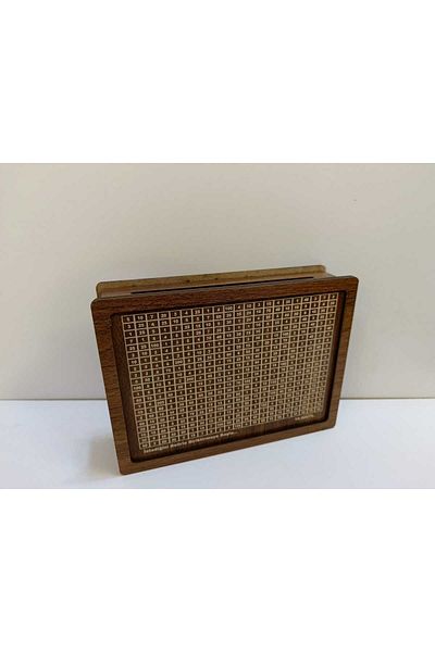 öyküdekor 10,000Tl Piggy Bank - Wooden Money Saving Target Box - Gift Products
