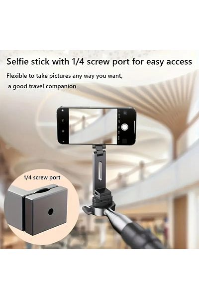 Generic Portable Foldable 360° Rotating Mobile Phone Holder Mini Aluminum Travel Stand