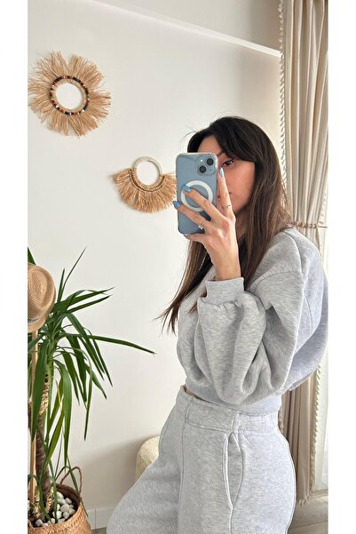 my BUKLE Gri Eşofman Takım