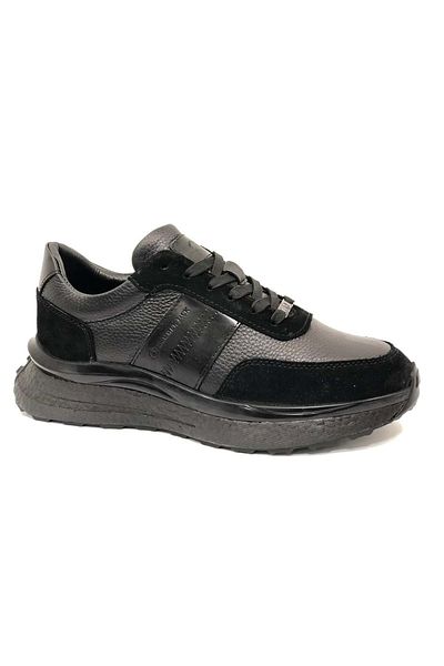 Hammer Jack Jura 102-24820-M Pantofi negri casual pentru bărbați din piele