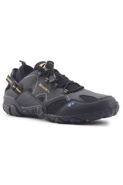 Dockers By Gerli Dockers236850 - Men's Black Water Sneakers with Thermal Socks
