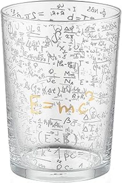 STOREMAX Efshopx Einstein 520 ml 2 Pieces - Glass Soft Drink, New Design 1002192