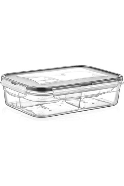 STOREMAX Sellbuystore 4 Compartment Sealed Sealed Lock Lid 1 Liter Food Storage Container -Lc520 10
