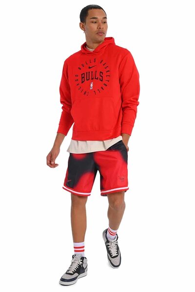 Nike Chi Mnk Df Sptlight Po Hdy Erkek Sweatshirt FV1669-657-Kırmızı