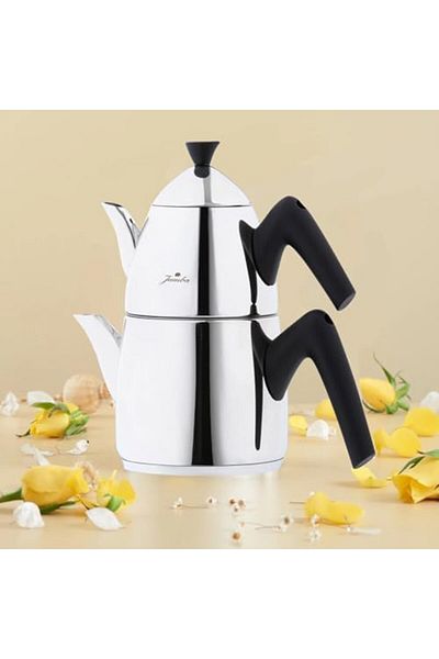 STOREMAX Ntwork Lisbon Midi Teapot, Gray Art 1087243