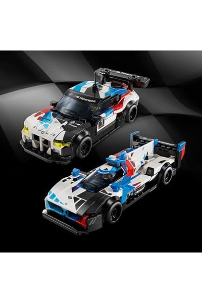 STOREMAX Ntwork Speed Champions Bmw M4 Gt3 and Bmw m Hybrid V8 Racing Cars 76922-9 Child Age 7+