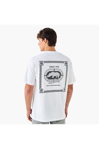 ECKO Unltd Printed Crew Neck T-shirt With Short Sleeves