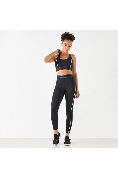 Kappa Panelled Sports Bra With Racerback