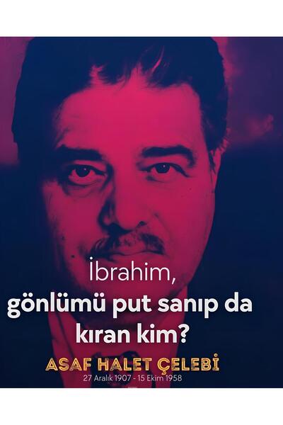 Boyut Asaf Halet Çelebi Unutulmaz Izler Poster