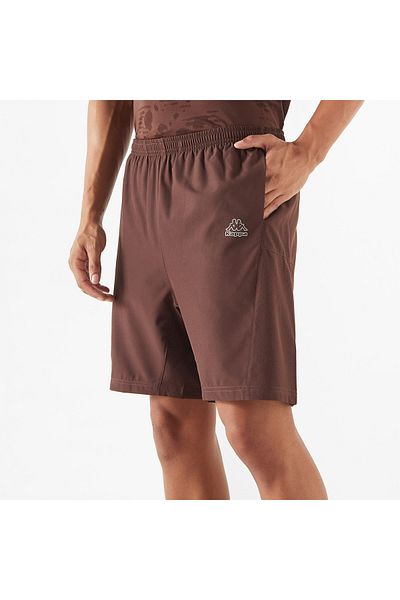 Kappa Logo Detail Shorts With Elasticated Waistband And Pockets