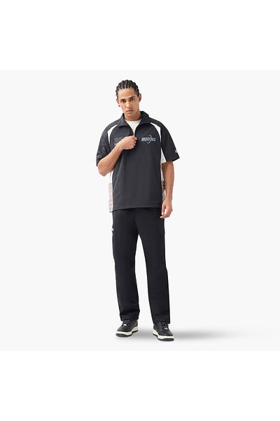 SP Characters Color Block Zipper Polo