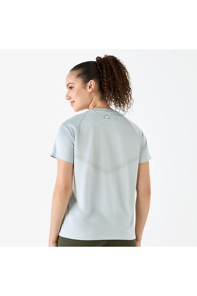 Kappa Logo Print T-shirt With Raglan Sleeves And Crew Neck