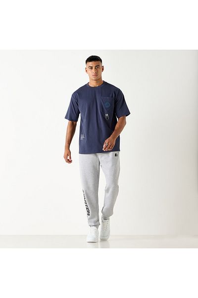 Starter Typographic Print T-shirt With Short Sleeves