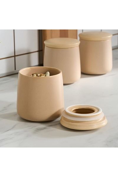 STOREMAX Lola 3-Piece Spice Set Beige Star Buy Bz 1087243