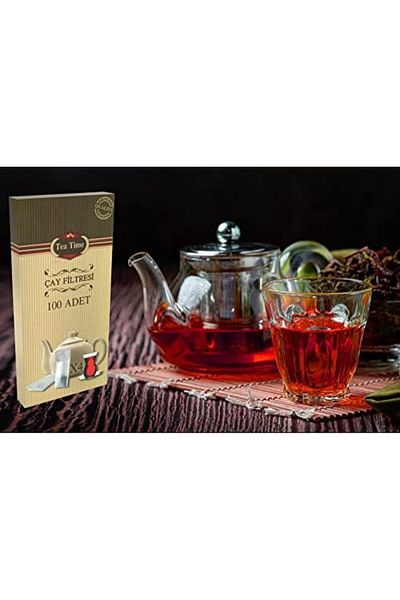 STOREMAX 100S Large Size Tea Filter - Paper, Tea, Coffee and Tea Time