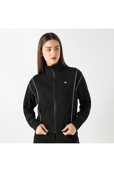 Kappa Kappa Women Jacket With Contrast Piping