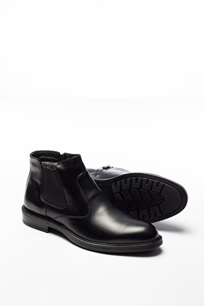 Censay CNS1003-1 % 100 Hakiki Dana Derisi Erkek Klasik Bot