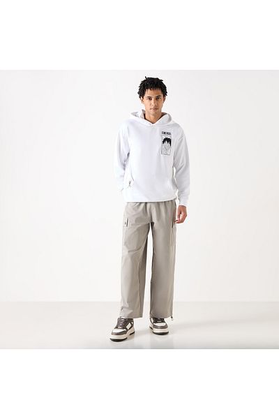 SP Characters WASHED OVERSIZE HOODIE