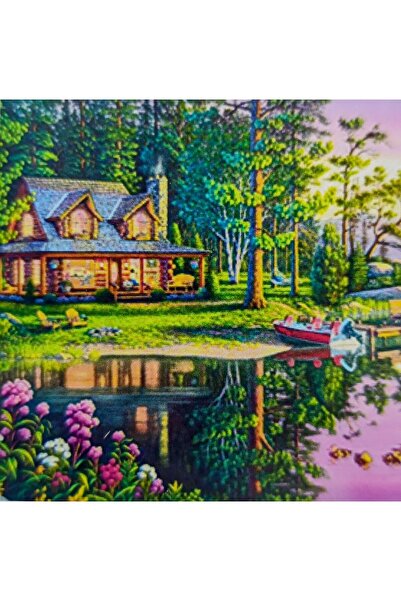 MENTAŞ Diamond Painting Beaded Tapestry Mosaic Puzzle Crystal Stone Board 30X...