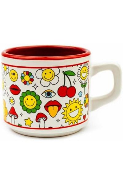 STOREMAX Ntwork Design Venus Mug with Spiral Design with Cicili - Gift Ceramic Mug Art 1087243