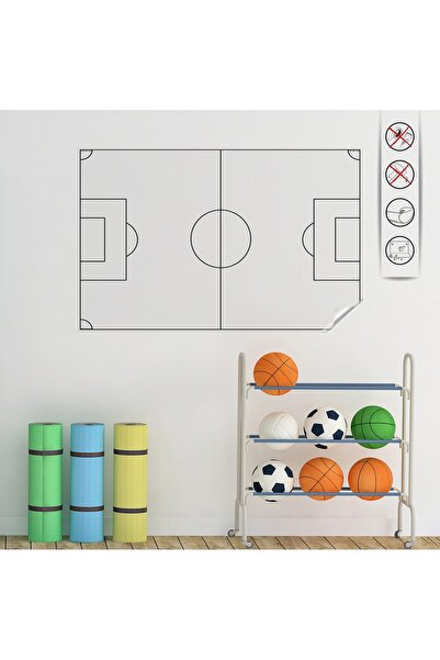 TutturX Statik Futbol Taktik Sahası Kalem Hediyeli 70x100 cm