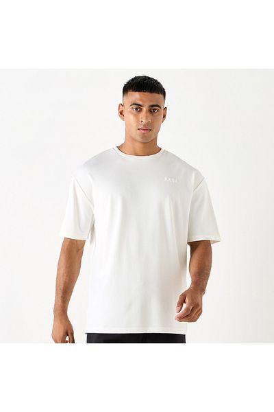 Kappa Logo Detail Crew Neck T-shirt With Short Sleeves