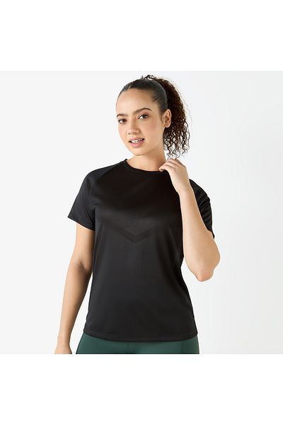 Kappa Logo Print T-shirt With Raglan Sleeves And Crew Neck