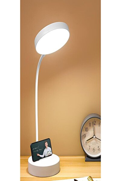 Genel Markalar Dokunmatik şarjlı masa lambası, dimlenebilir beyaz ışık, şık v...