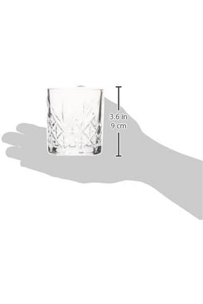 STOREMAX Ntwork 52810g00 Timeless Whiskey Glass, 250Cc, Clear Art 1087243