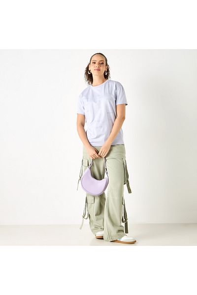 Kappa Printed T-shirt With Crew Neck And Short Sleeves