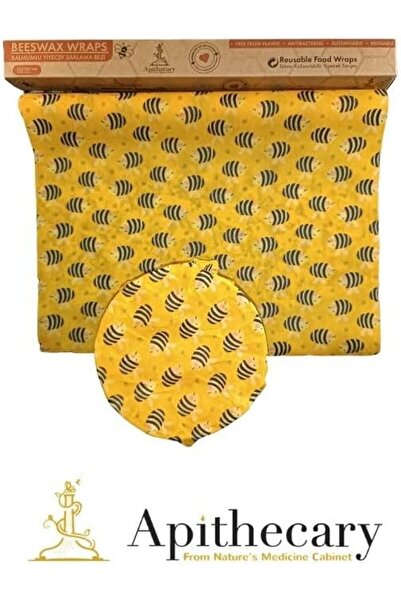 STOREMAX bezleri, bal mumu sarma, tekrar kullanılabilir bal mumu sargı bezi, 100 x 33cm kağıdı, sürdürülebili