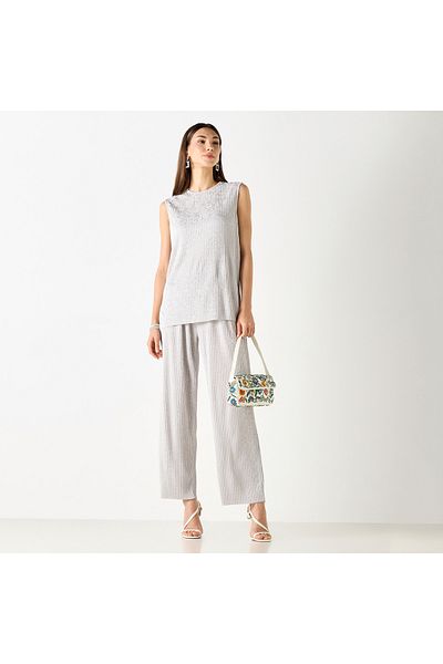 Iconic Relaxed Fit Textured Leggings With Flexi Waist