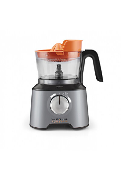 Karaca 11 Ürün 1 arada Çift katlı paslanmaz çelik rende başlığı , 4 kanatlı doğrayıcı 2500W Mutfak Robotu