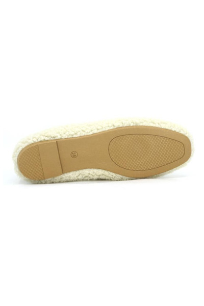 Riva Shoes Soft Plush Women's Home Flats Light Sole Slippers Home Slippers
