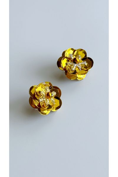 Âlâ Atelier 1 Pair Sequin Flower Shoe Charm Shoe Buckle