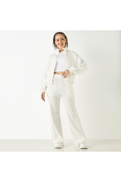 Kappa Panelled Joggers With Elasticated Waistband And Pockets