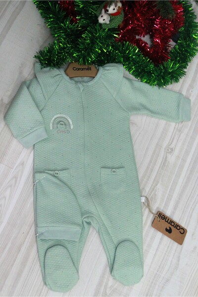 Caramell Barbosa Kız Bebek Trend Tulum %100 Pamuklu (0-3 AY /3-6 AY PATİKLİ &...