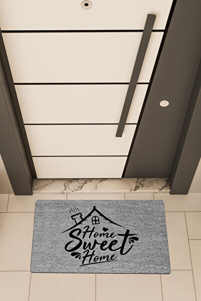 Dormot High Quality Digital Printing Gray, Home Home Sweet Home1 Theme Door Mat