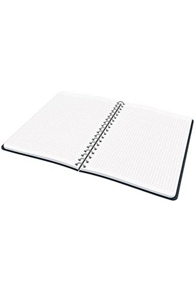 STOREMAX Muartshop 44840089 Cosy Soft Touch Spiral Large Size Checkered Notebook, B5 871301