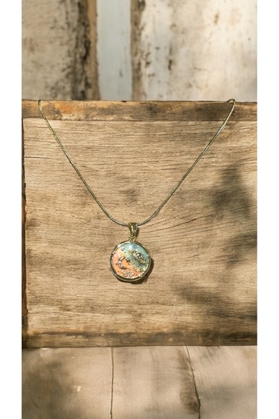 JEWELRY Sevgililer Günü Galaksi Çelik Kolye 316l(HEDİYE PAKETLİ)