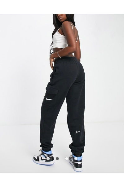 Nike Sportswear Dance Cargo Siyah Kadın Eşofman Altı