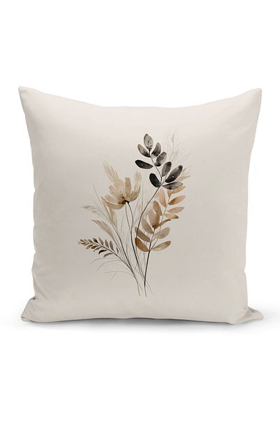 Bertille Home Ramadan Series Double Sided Digital Printed Throw Pillow Case (Ramadan Cushion Cover)